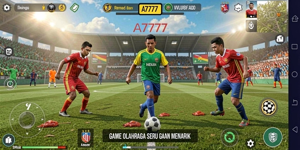 Tampilan gameplay A7777 yang seru dan menarik.