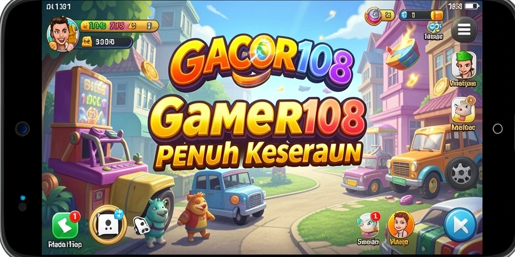 Screenshot GACOR108 menampilkan aksi seru gameplay Arcade.