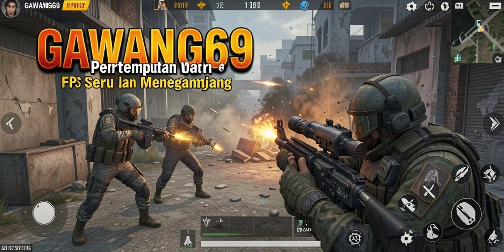 Tampilan gameplay seru dan mendebarkan di GAWANG69.