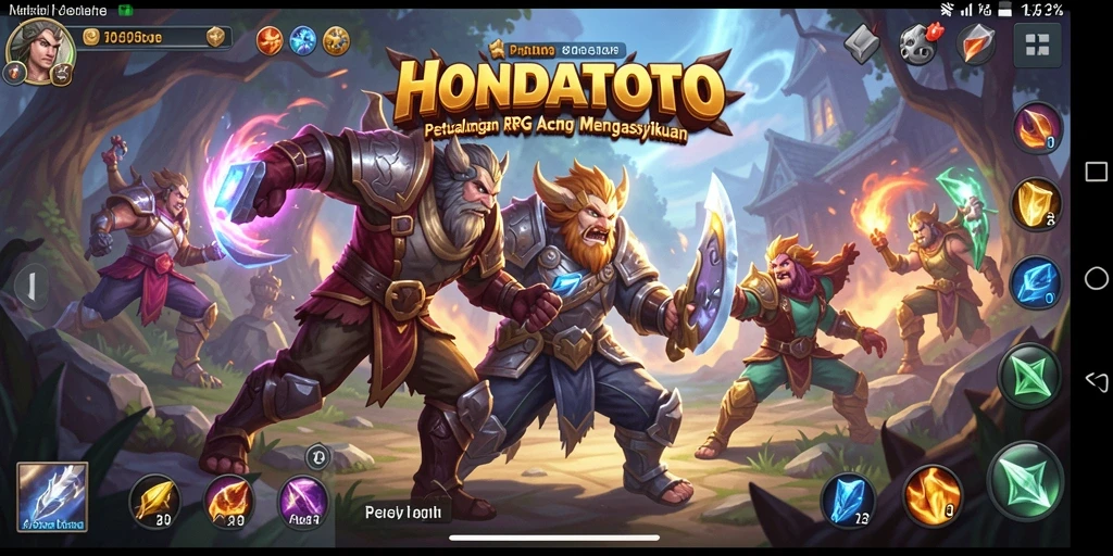 Gameplay HONDATOTO memperlihatkan aksi seru dalam dunia penuh tantangan.