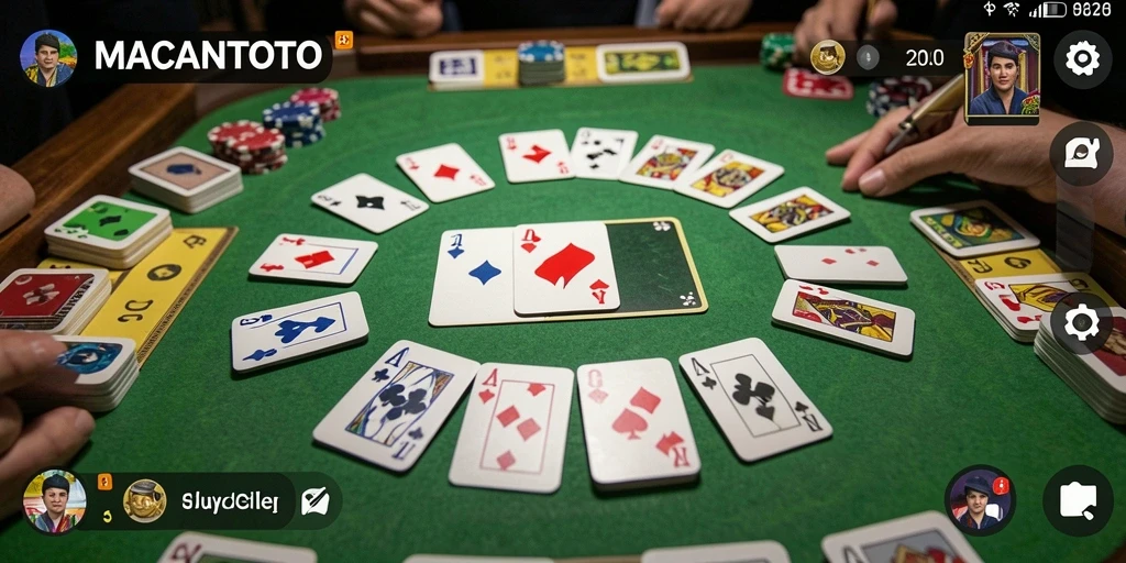 Screenshot gameplay Gaple yang menarik dan interaktif di MACANTOTO.