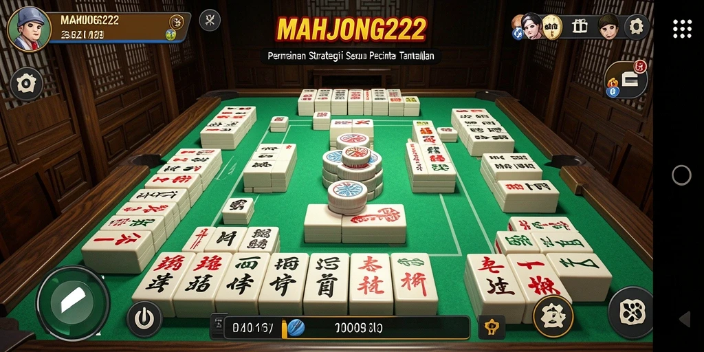 Screenshot gameplay <strong>MAHJONG222</strong> yang menunjukkan strategi menarik dan tantangan seru.