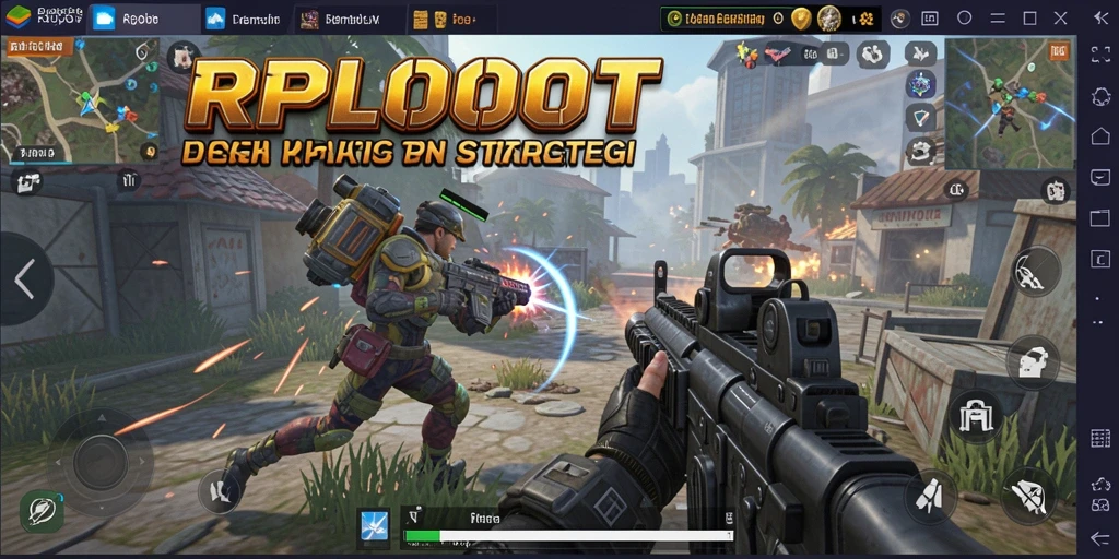 Gameplay RPLOOT menampilkan pertempuran TPS yang intens dan mendebarkan.