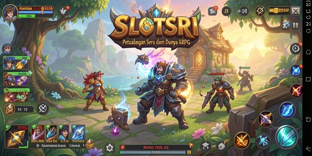 Tangkapan layar gameplay SLOTSRI menampilkan aksi mendebarkan dan grafis yang memukau.